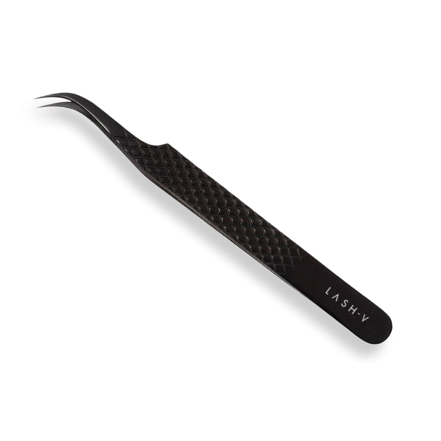 Titanium Eyelash Tweezers - Crane #1 - One V Salon