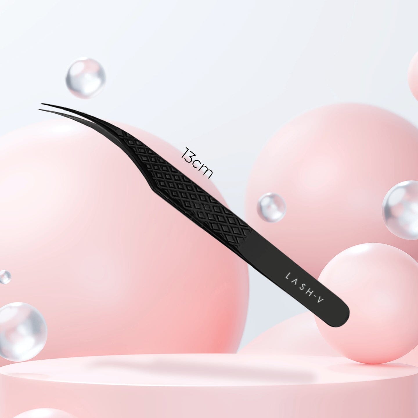 Titanium Eyelash Tweezers - Isolation #2 - One V Salon