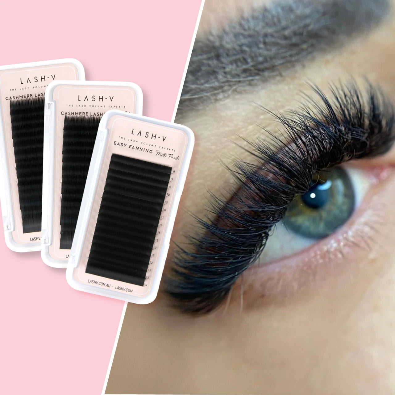 CLASSIC & VOLUME LASHES - ONE V SALON PRO