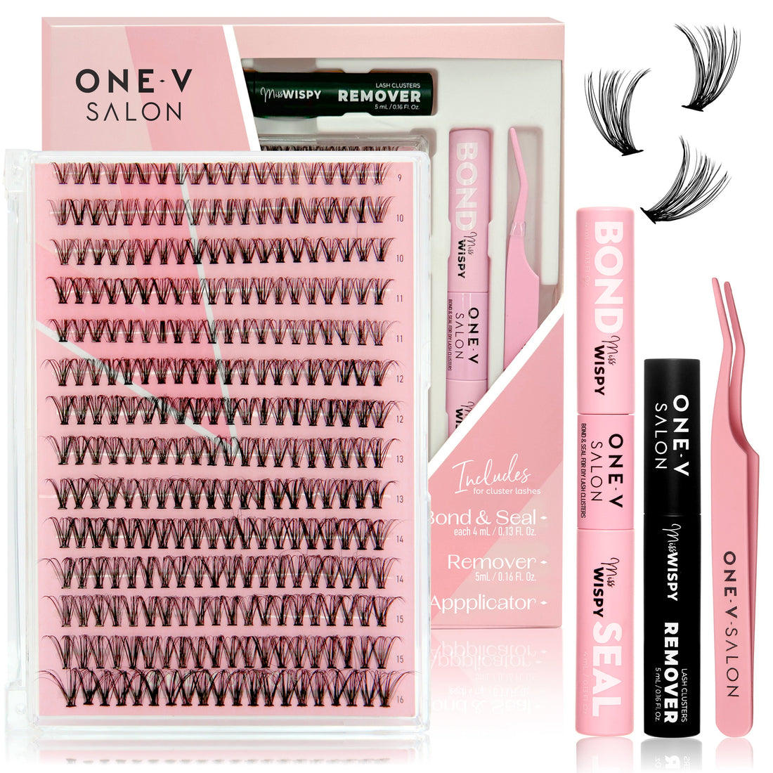 DIY Lash Cluster Kits - 30D Complete Kit - One V Salon
