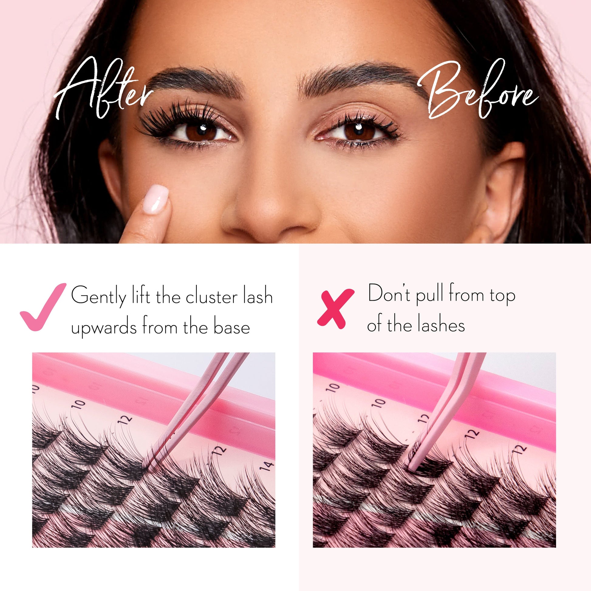 DIY Lash Cluster Kits - 30D Combo Kit (Bundle Pack) - One V Salon