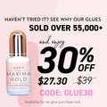 Adhesive Glue - Maxima Hold - Best Eyelash Extensions Glue - Lash Supplies - One V Salon