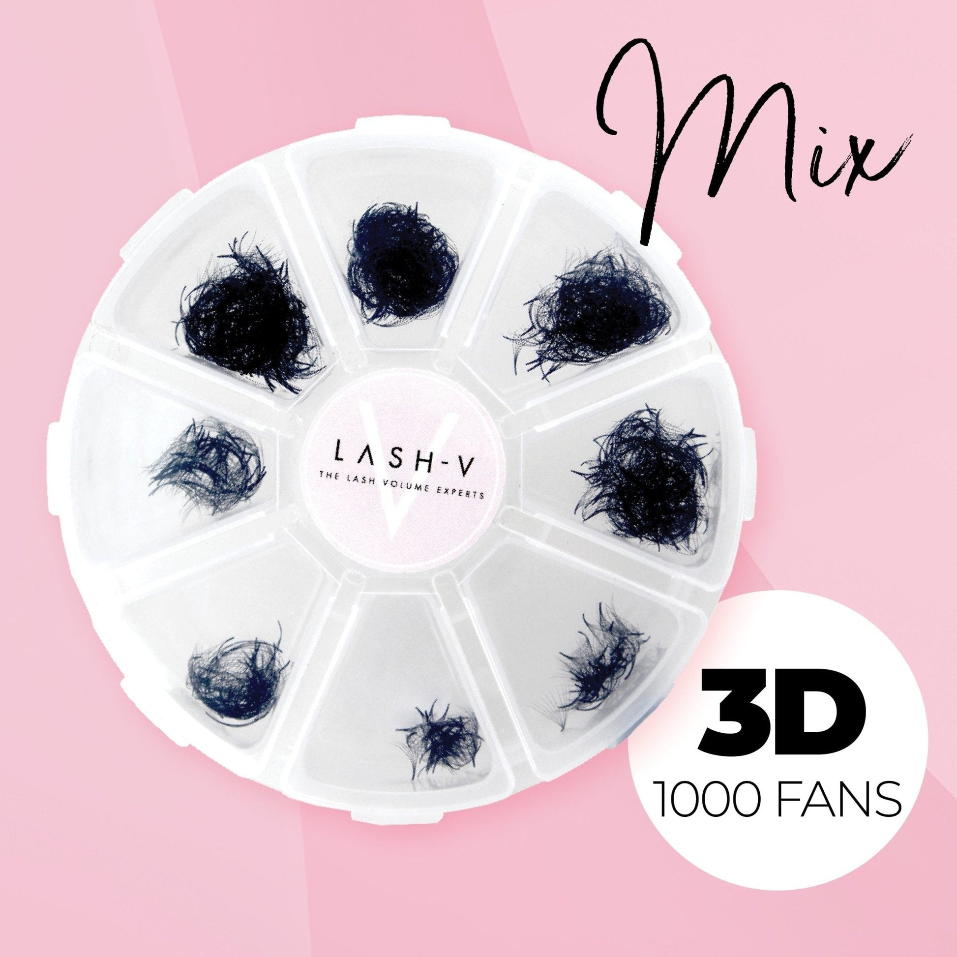 3D Promade Loose - 1000 Mix Fans - One V Salon