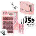 DIY Lash Cluster Combo Kits - 40D (Bundle Pack) - One V Salon