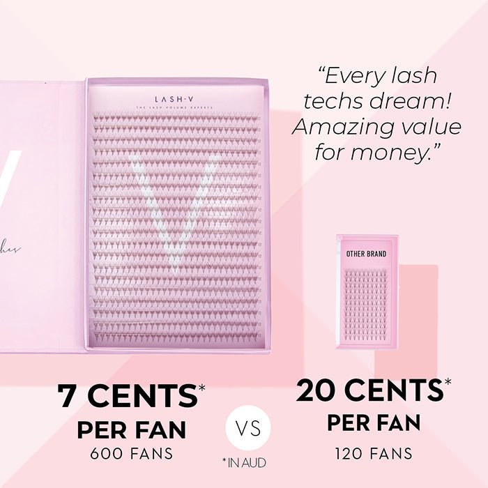 4D Promade Xxl Tray - 600 Fans - One V Salon