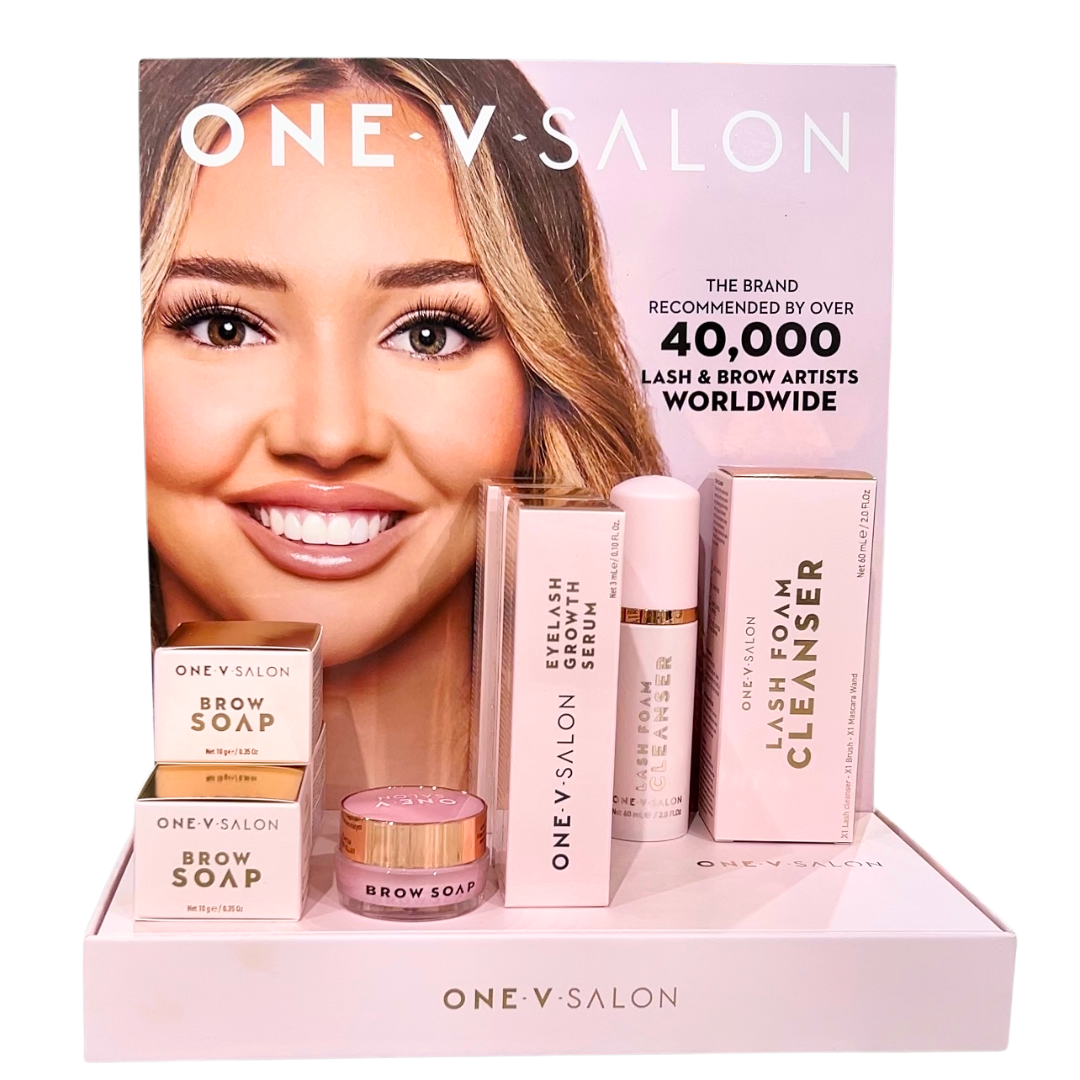 Retail Promo Stand - One V Salon