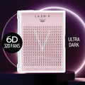 6D Short Stem Pro - Ultra Dark Fans - One V Salon