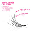 6D Pro-Point Double Layered Fans - 400 Fans - 0.05 - One V Salon