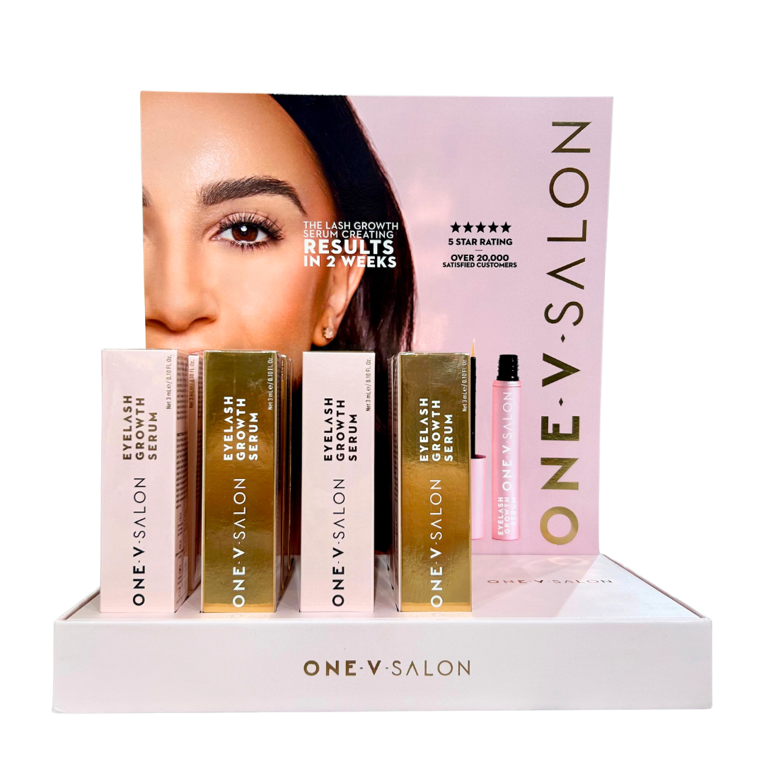 Retail Promo Stand - One V Salon