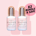 Adhesive Glue - Maxima Hold - Best Eyelash Extensions Glue - Lash Supplies - 2 Pack - One V Salon