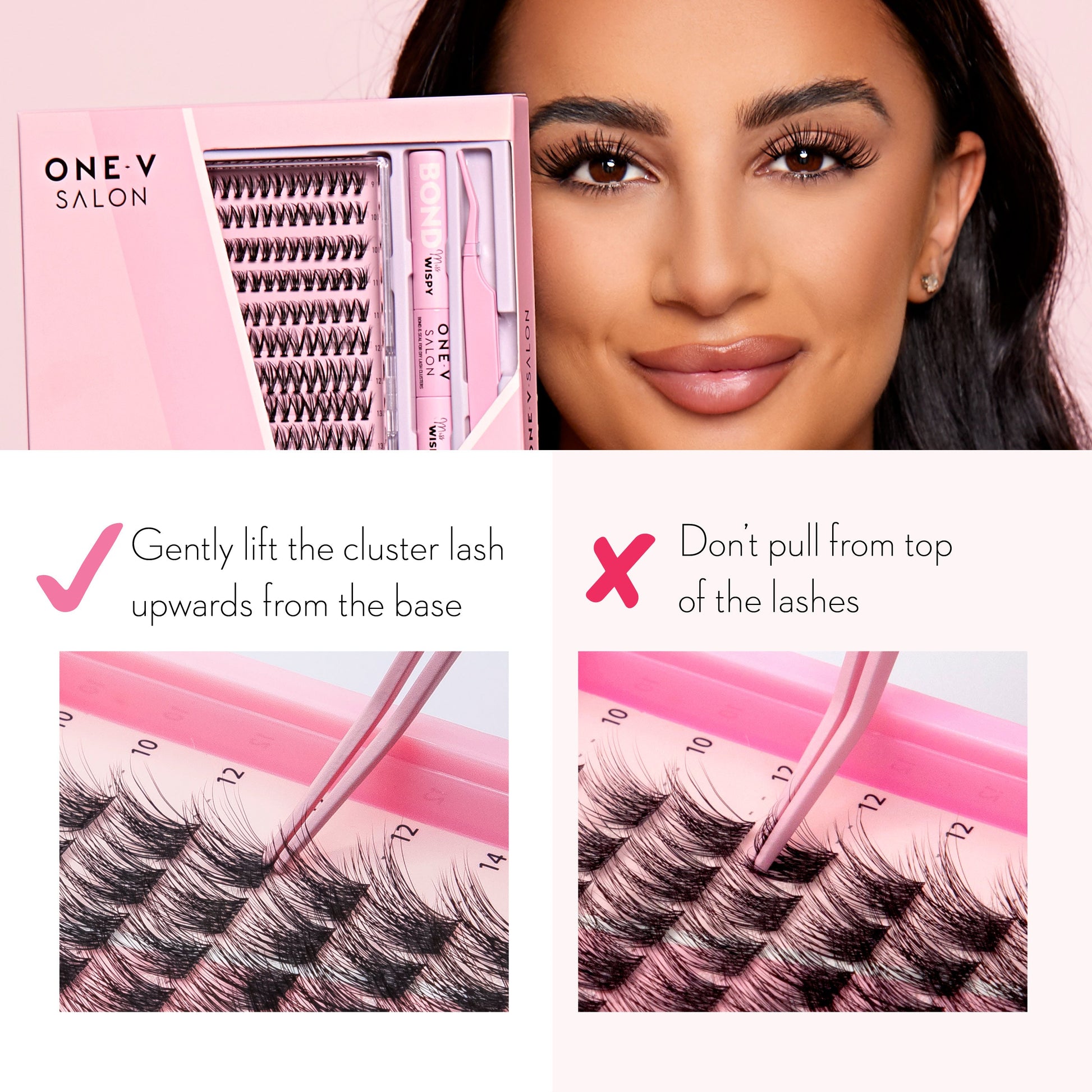 DIY Lash Cluster Kits - 30D Combo Kit - One V Salon