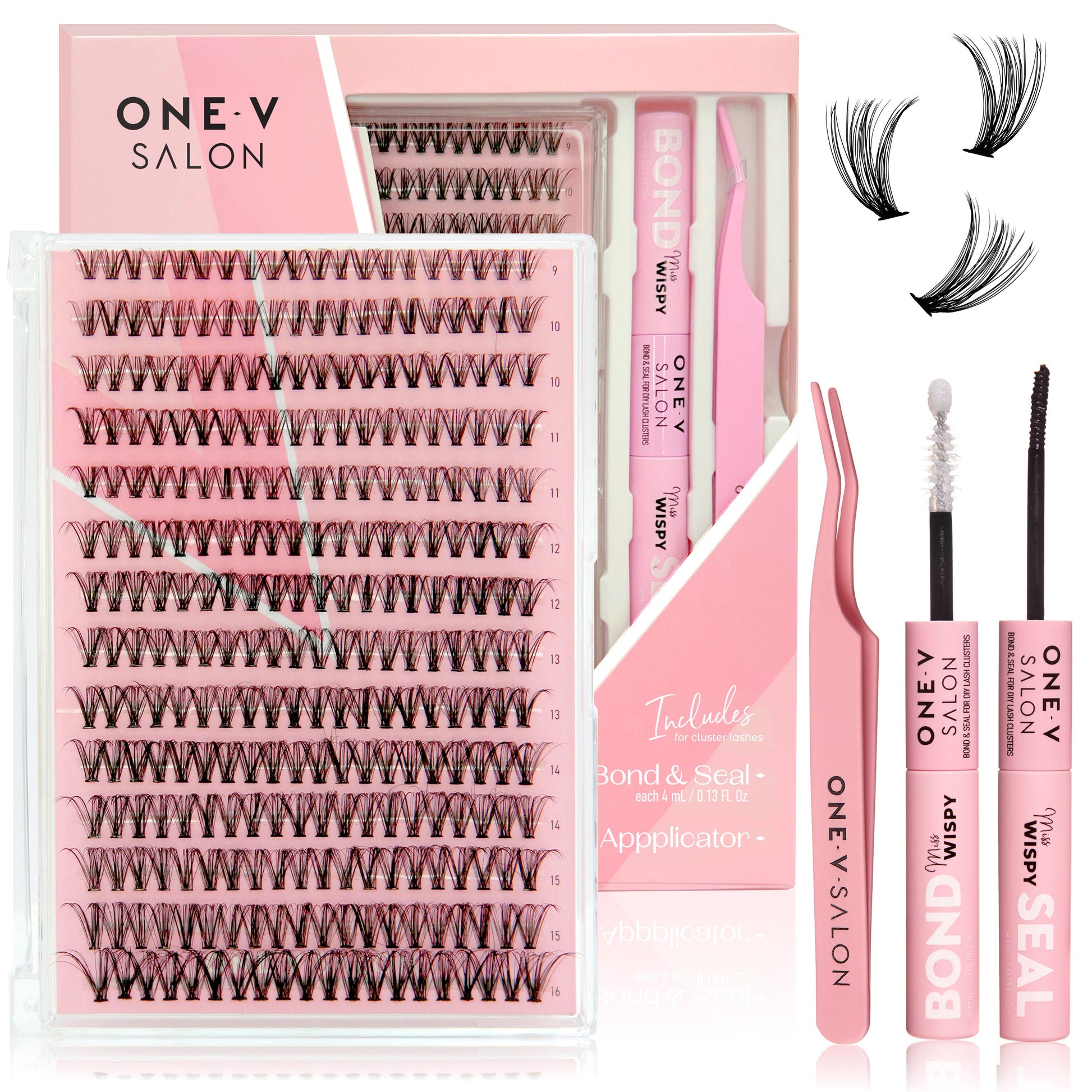 DIY Lash Cluster Kits - 30D Combo Kit (Bundle Pack) - One V Salon