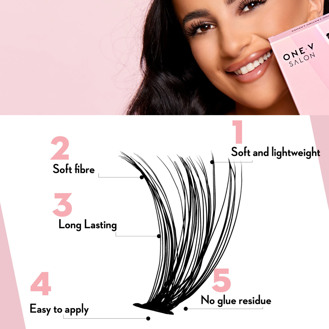 DIY Lash Cluster Kits - 30D Combo Kit - One V Salon