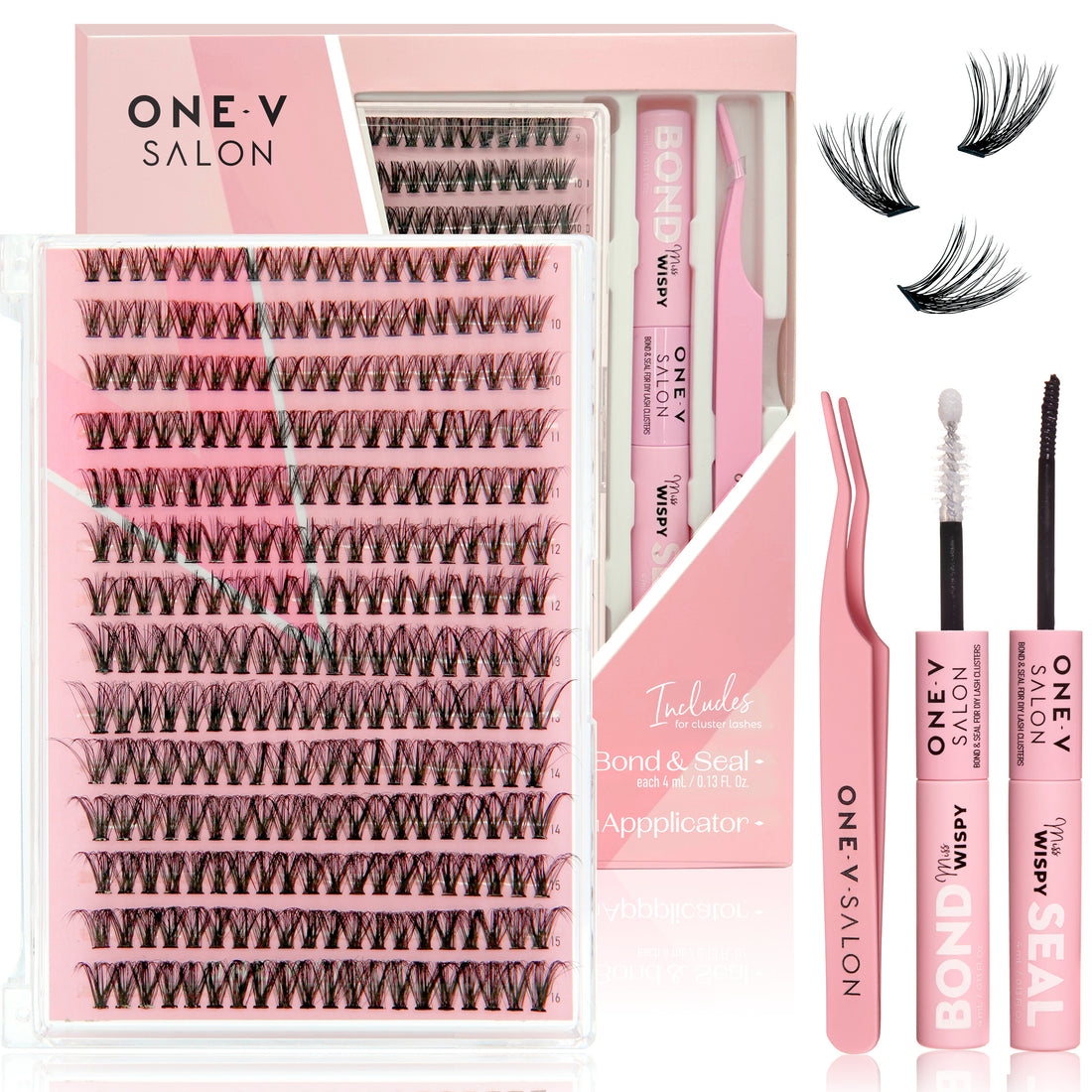 DIY Lash Cluster Combo Kits - 40D - One V Salon