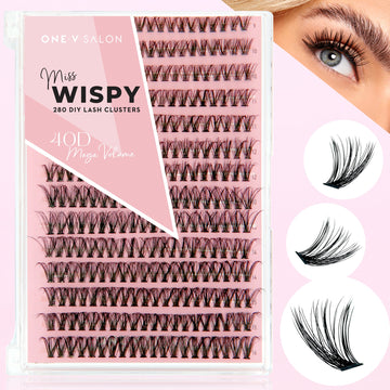 40D Mega Volume - 280 DIY Cluster Lashes - One V Salon