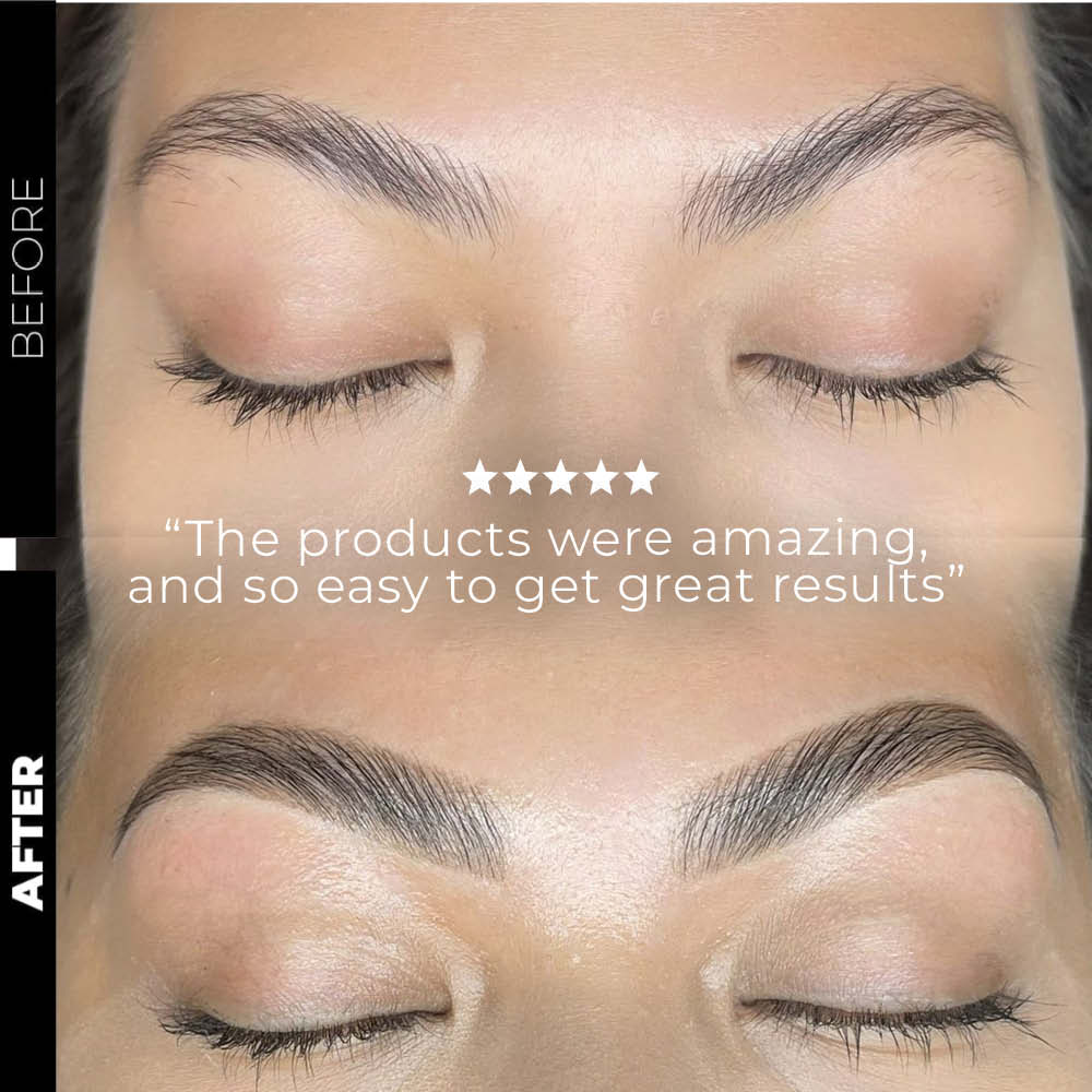 Student Brow Kit - Lamination and Brow Dye / lash lift and tint - One V Salon