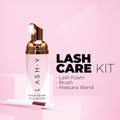 Lash Cleanser Kit - (Bundle Packs) - Lash Shampoo Foam + Lash Brush + Mascara Wand-Bundle Packs - One V Salon