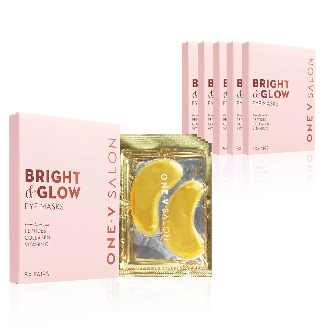 Bright & Glow Eye Masks - Bundle Pack - One V Salon