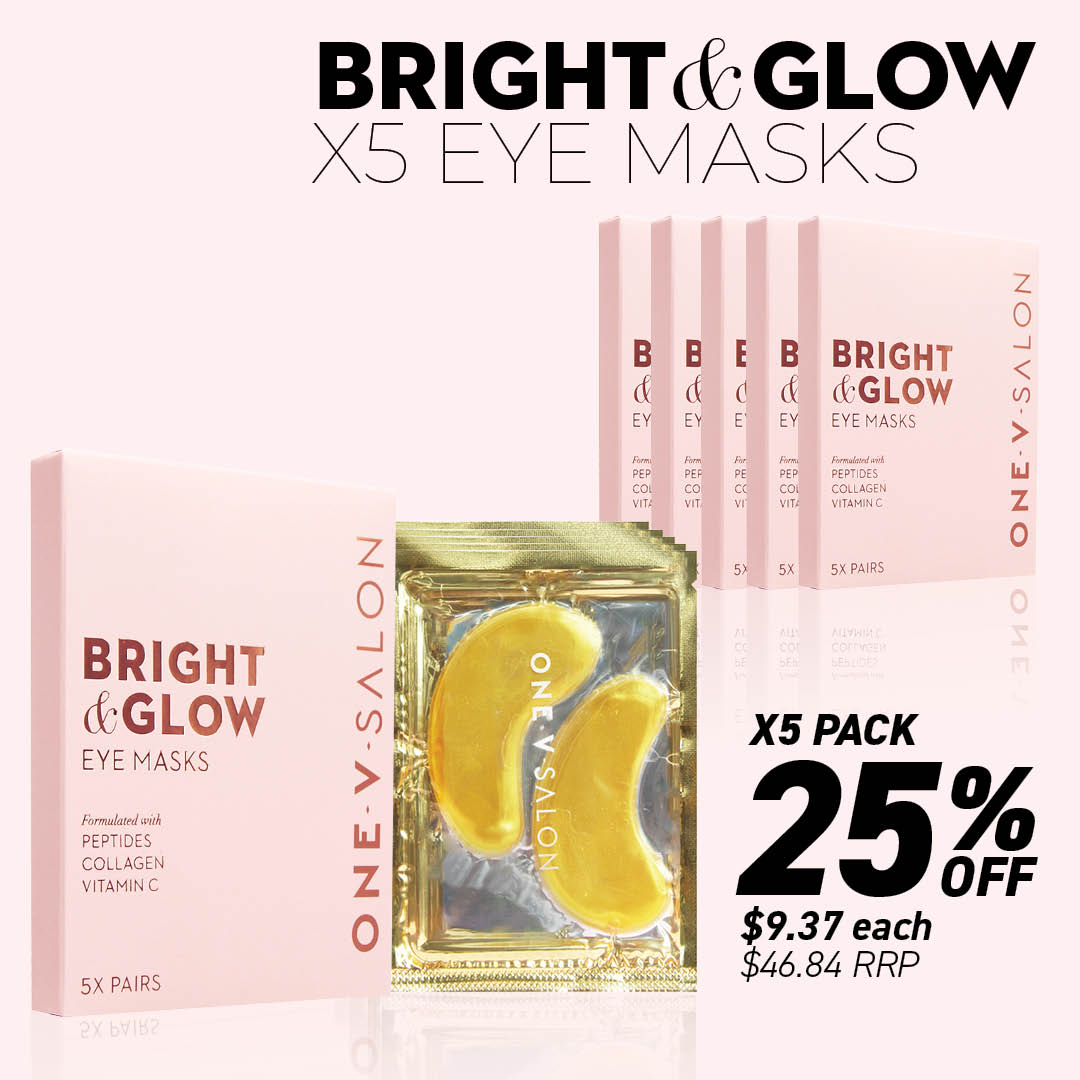 Bright & Glow Eye Masks - Bundle Pack - One V Salon