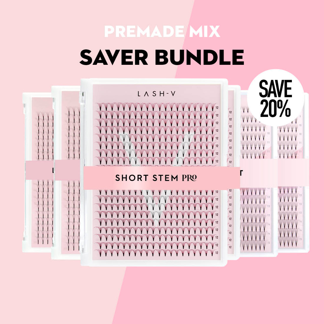 Premade Saver Bundle - X6 trays - One V Salon