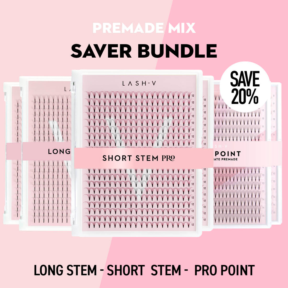 Premade Saver Bundle - X6 trays - One V Salon