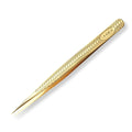 Luxe Gold Tweezers - Straight #1 - One V Salon