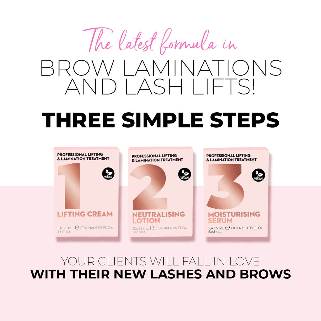 Brow Lamination & Lash Lift Mini Kit - One V Salon