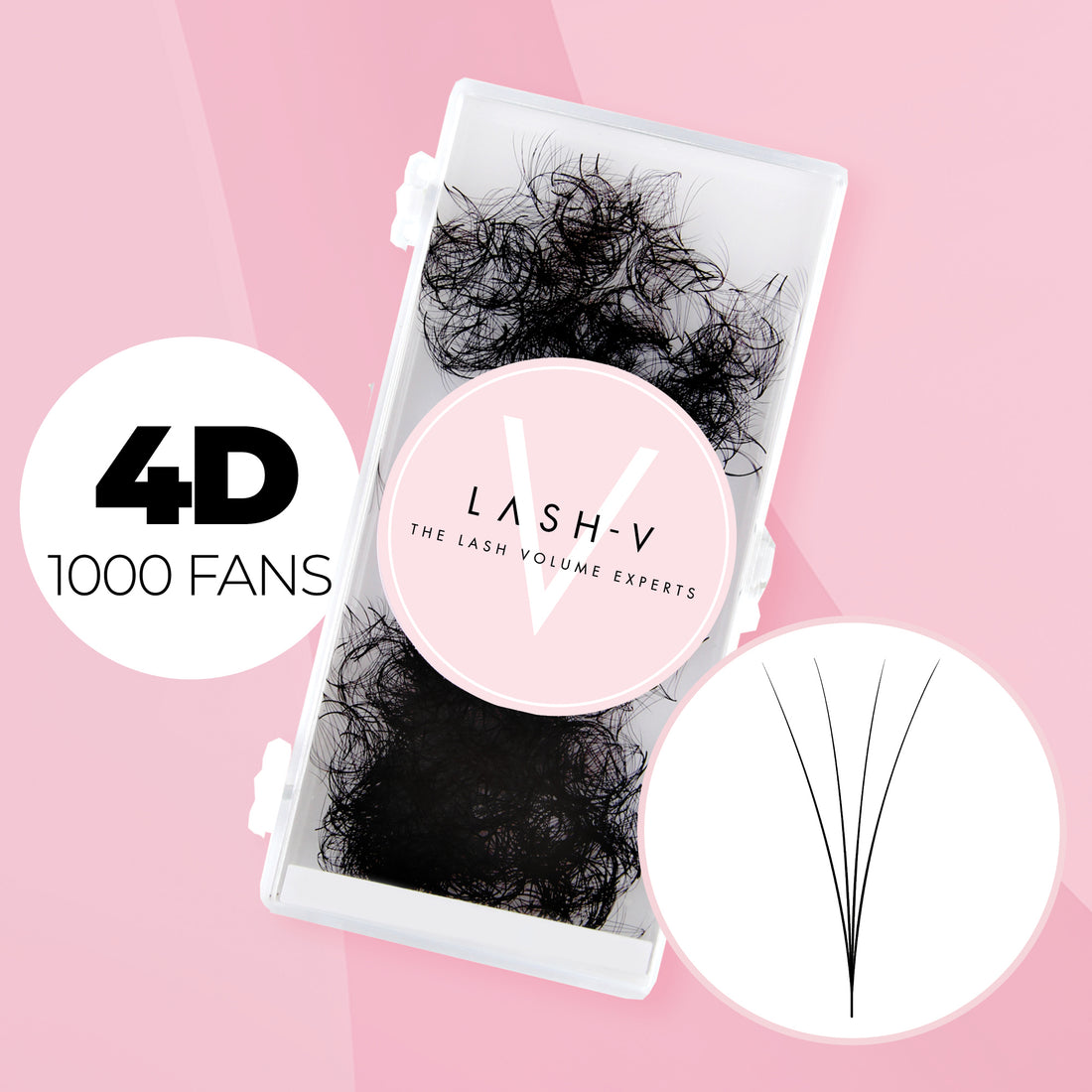 4D Promade Loose - 1000 Fans - One V Salon