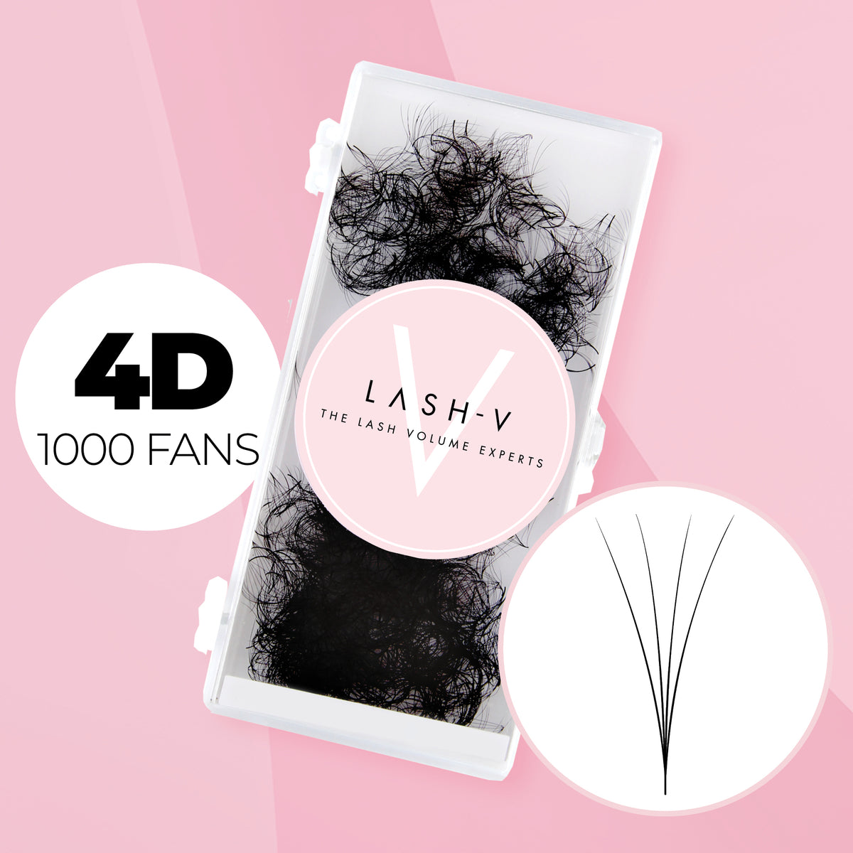 4D Promade Loose - 1000 Fans - One V Salon
