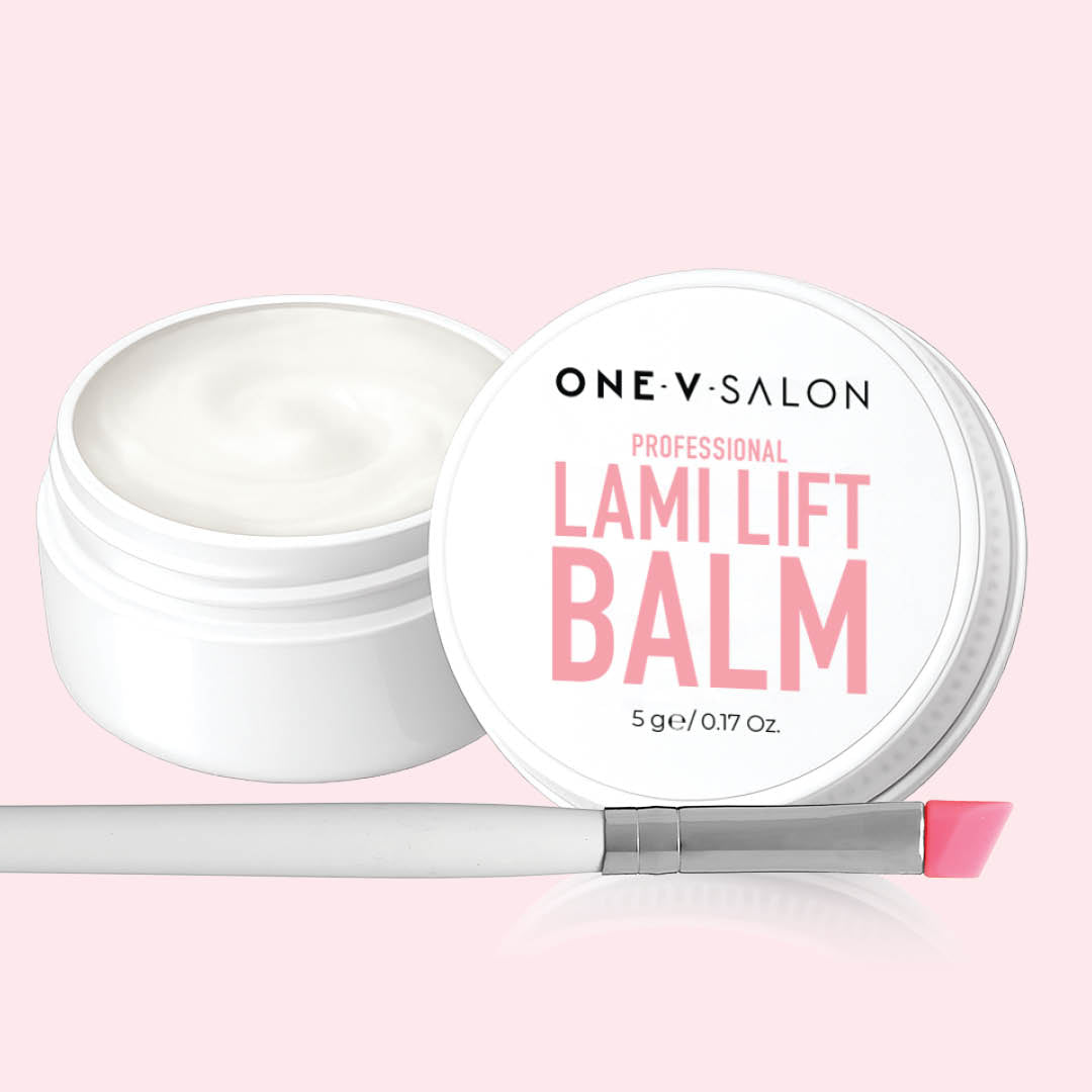 Combo Lami Lift Glue Balm + Brow Silicone Brush - One V Salon