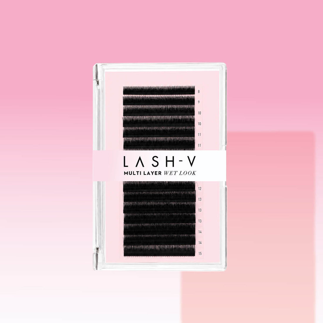 Multi Layer Wet Look Lash Extensions - 0.07 - One V Salon