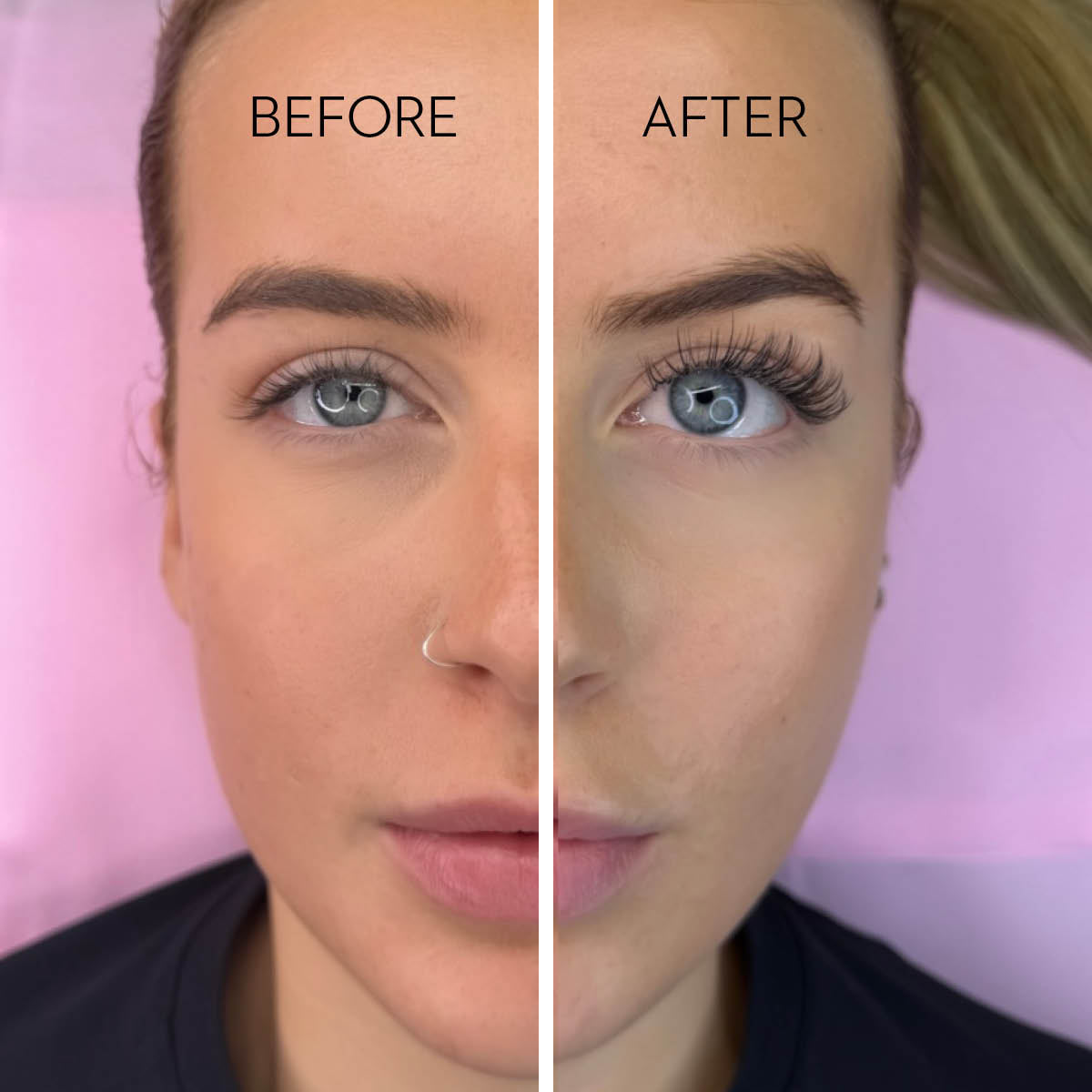 Multi Layer Wet Look Lash Extensions - 0.07 - One V Salon