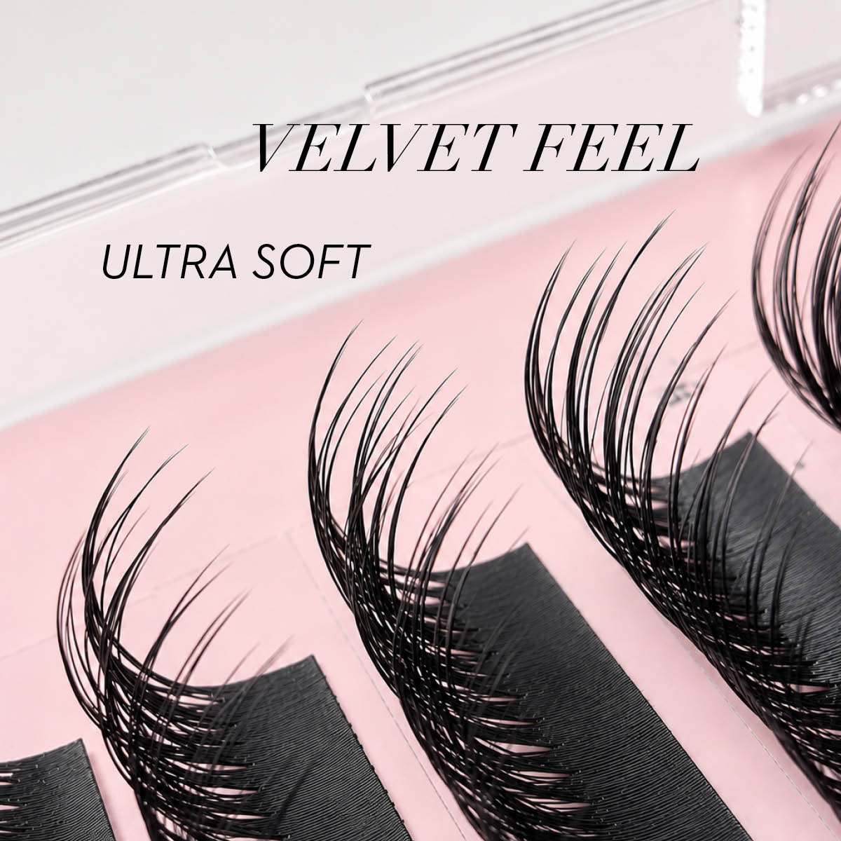 Multi Layer Wet Look Lash Extensions - 0.07 - One V Salon