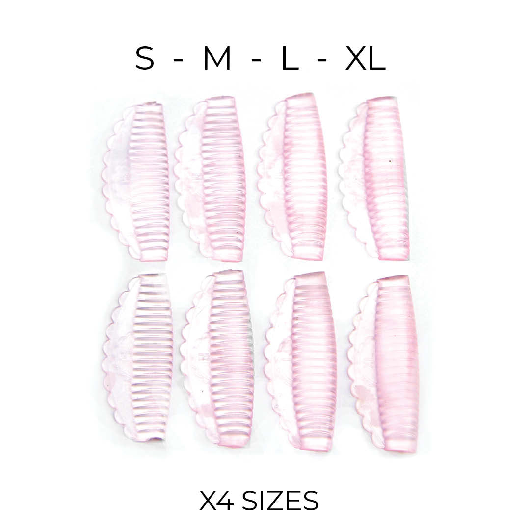 Anime Flexi Silicone Rods - Lash Lifting Shields - 4 Sizes (8x Pack) - One V Salon