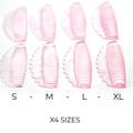Anime Flexi Silicone Rods - Lash Lifting Shields - 4 Sizes (8x Pack) - One V Salon