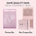 5D Promade Fans NEW XXL Tray 600 - Premade Volume Fans - One V Salon