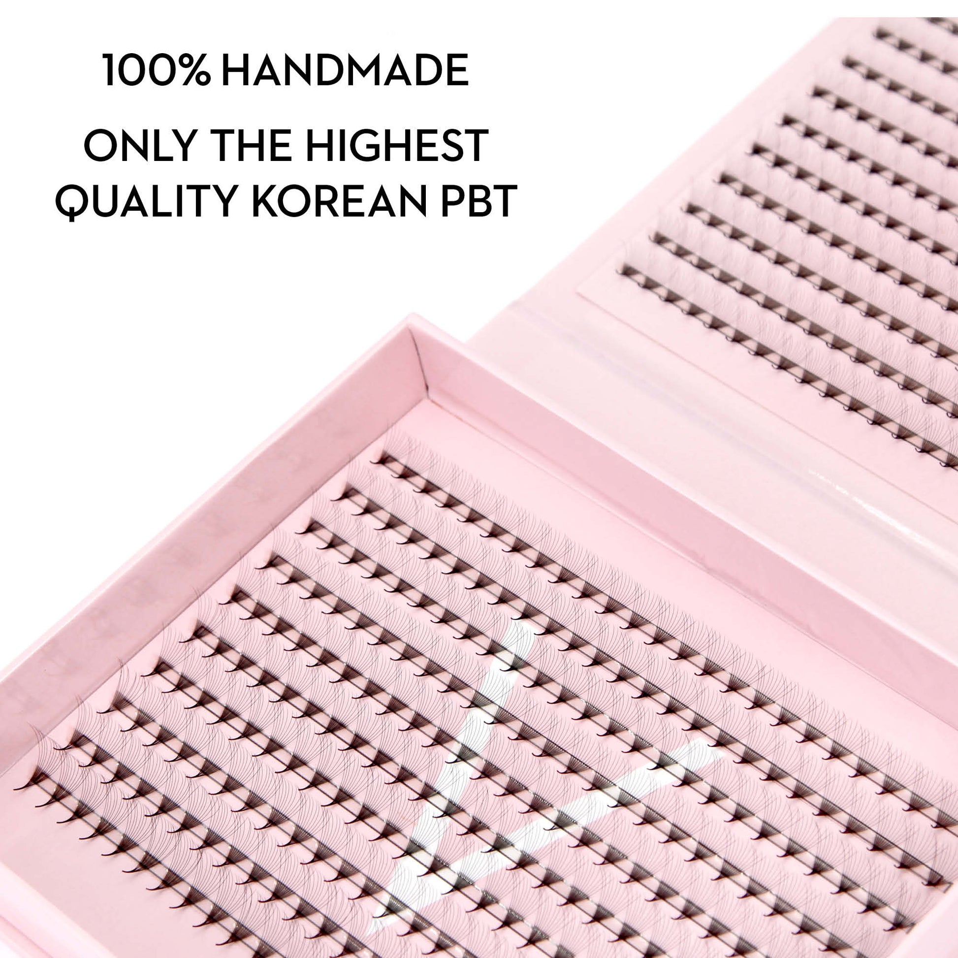 10D Promade Fans NEW XXL Tray 500 - Premade Volume Fans - One V Salon