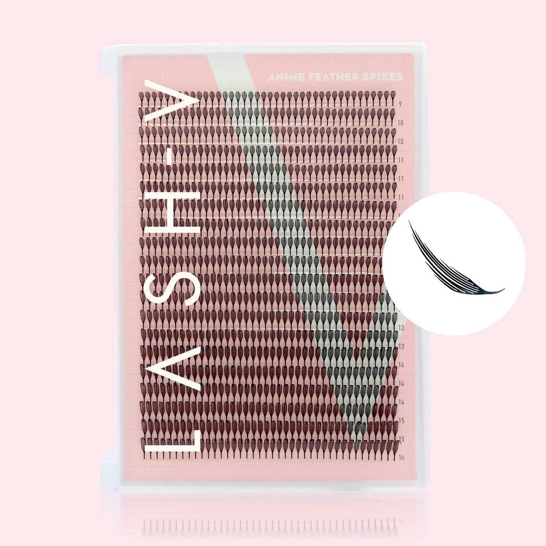 Anime Feather Spike Lashes - 800 Fans - One V Salon