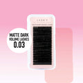 Matte Dark Volume Lashes - 0.03 - One V Salon