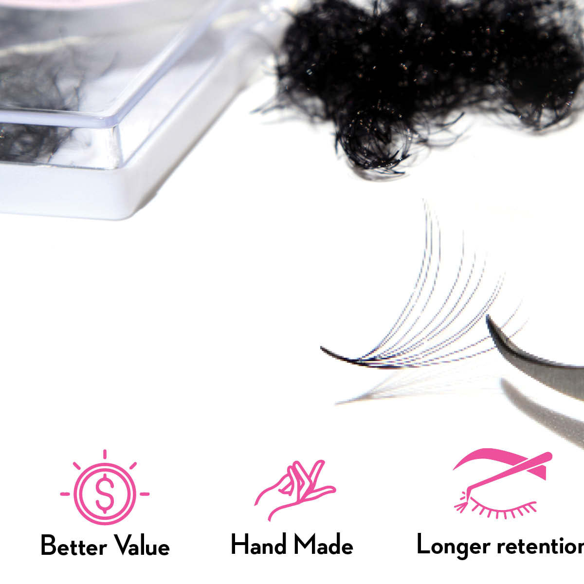 10D Promade Loose - 1000 Fans - One V Salon