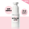 Lash Lift & Brow Lamination - Step 2 - Neutralising Lotion - Pump - One V Salon