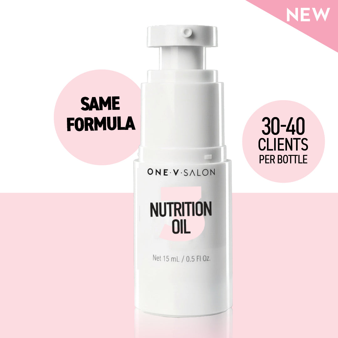 Lash Lift & Brow Lamination - Step 3 - Nutrition Oil - Pump - One V Salon