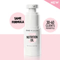 Lash Lift & Brow Lamination - Step 3 - Nutrition Oil - Pump - One V Salon
