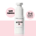 Lash Lift & Brow Lamination - Step 3 - Nutrition Oil - Pump - One V Salon
