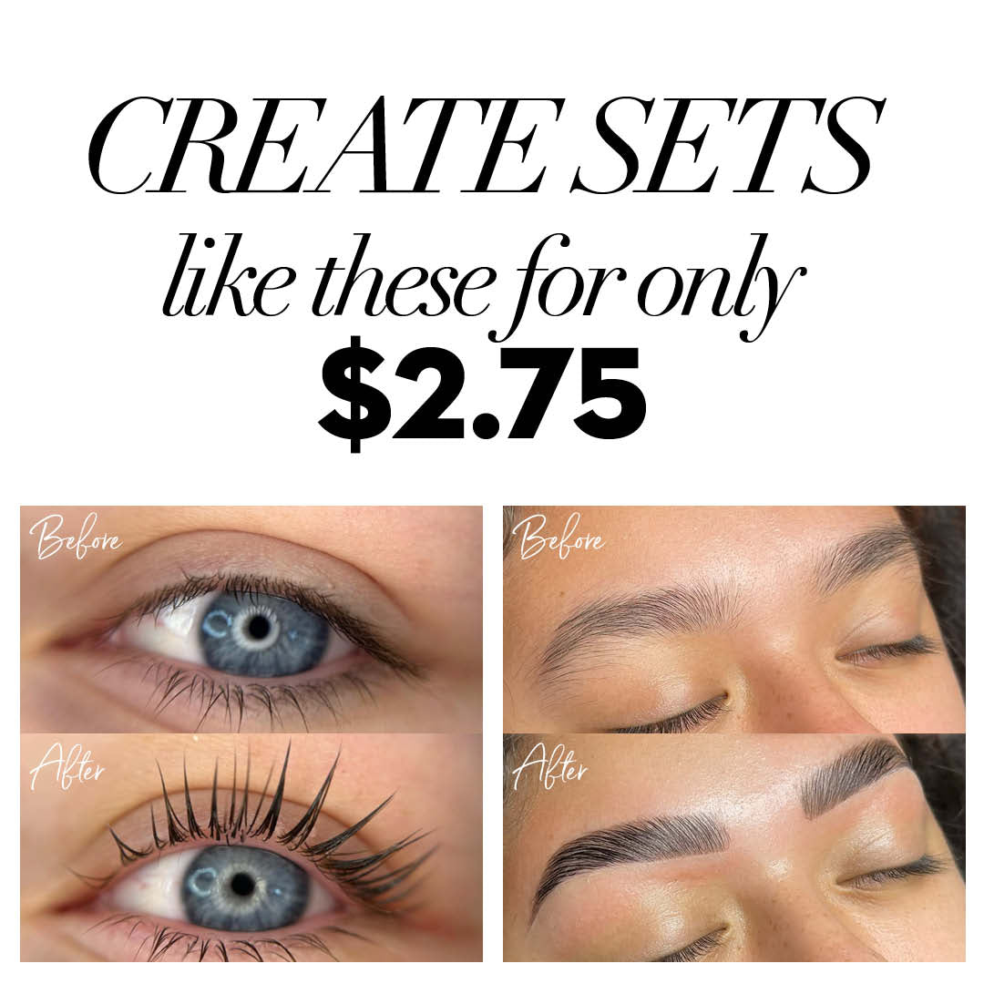 Brow Lamination & Lash Lift Professional Complete Kit - One V Salon