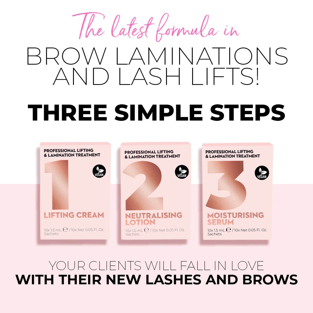 Brow Lamination & Lash Lift Professional Complete Combo Kit - One V Salon