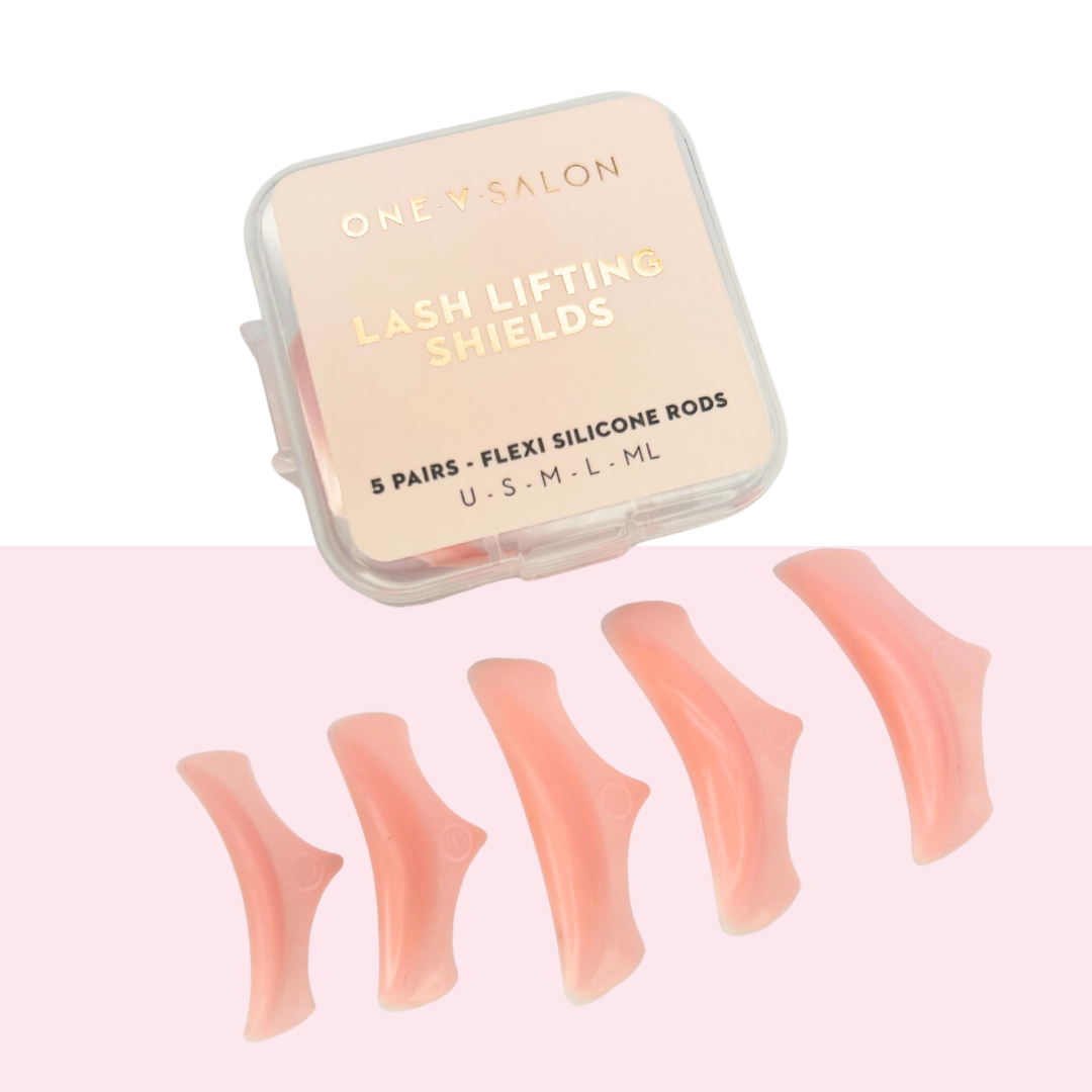 Flexi Silicone Rod - Lash Lifting Shields - 5 Sizes (10x Pack) - One V Salon