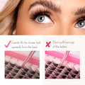 Miss Wispy Cluster Lashes Day to Night - 154 DIY Cluster Lashes Complete Kit (Bundle Pack) - One V Salon
