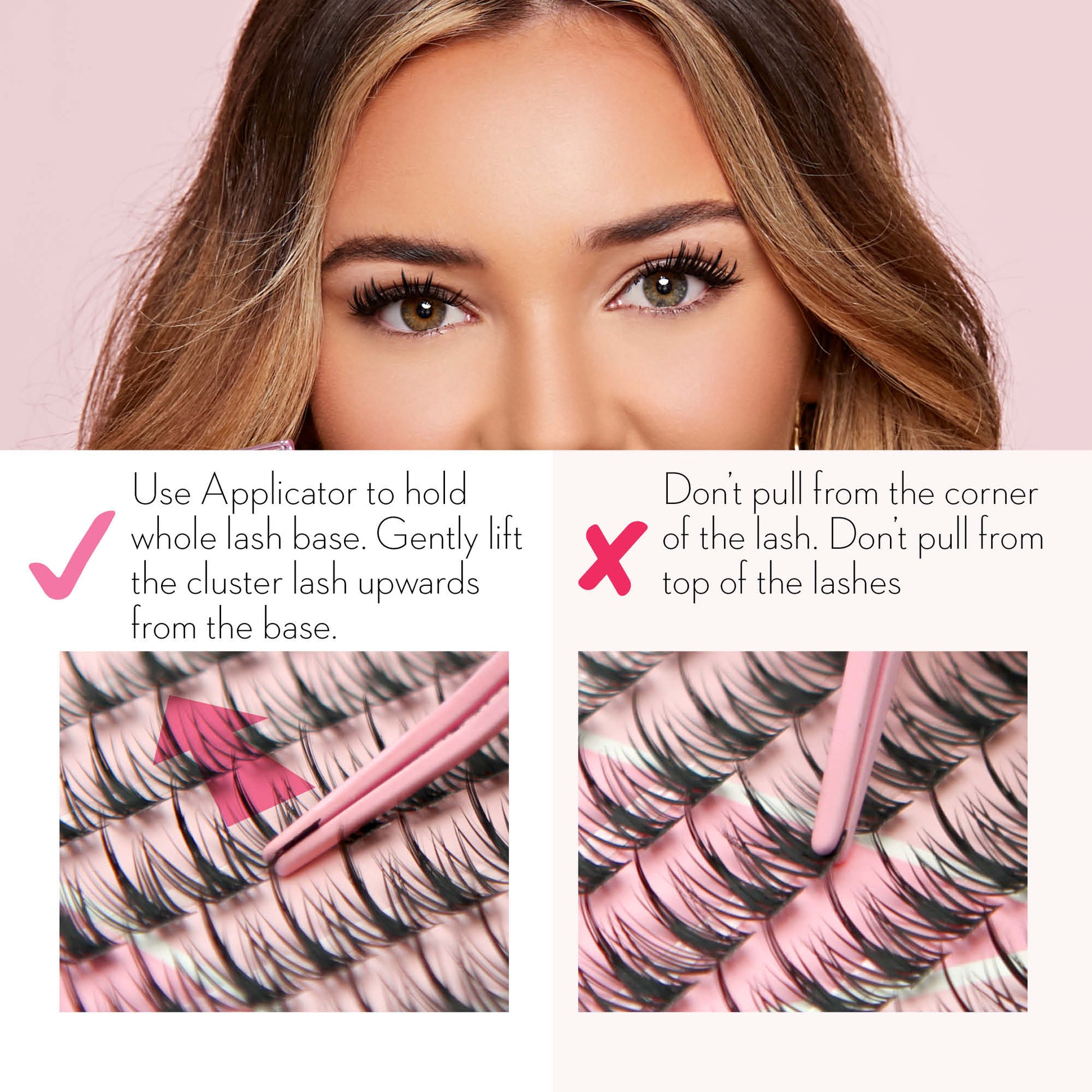 DIY Lash Cluster- Glam Wisp - One V Salon