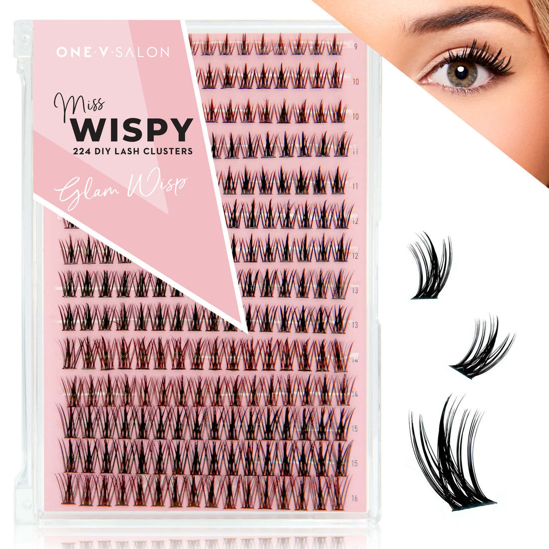 DIY Lash Cluster- Glam Wisp - One V Salon